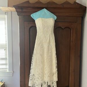 Alfred Angelo Ivory Lace Wedding Dress